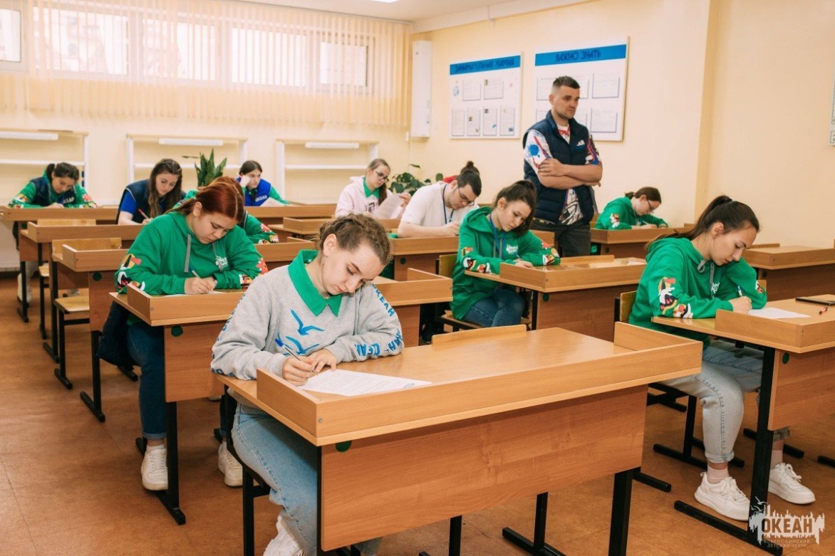 Отряд «Исток» принял участие во Всероссийской акции «Вожатский диктант»