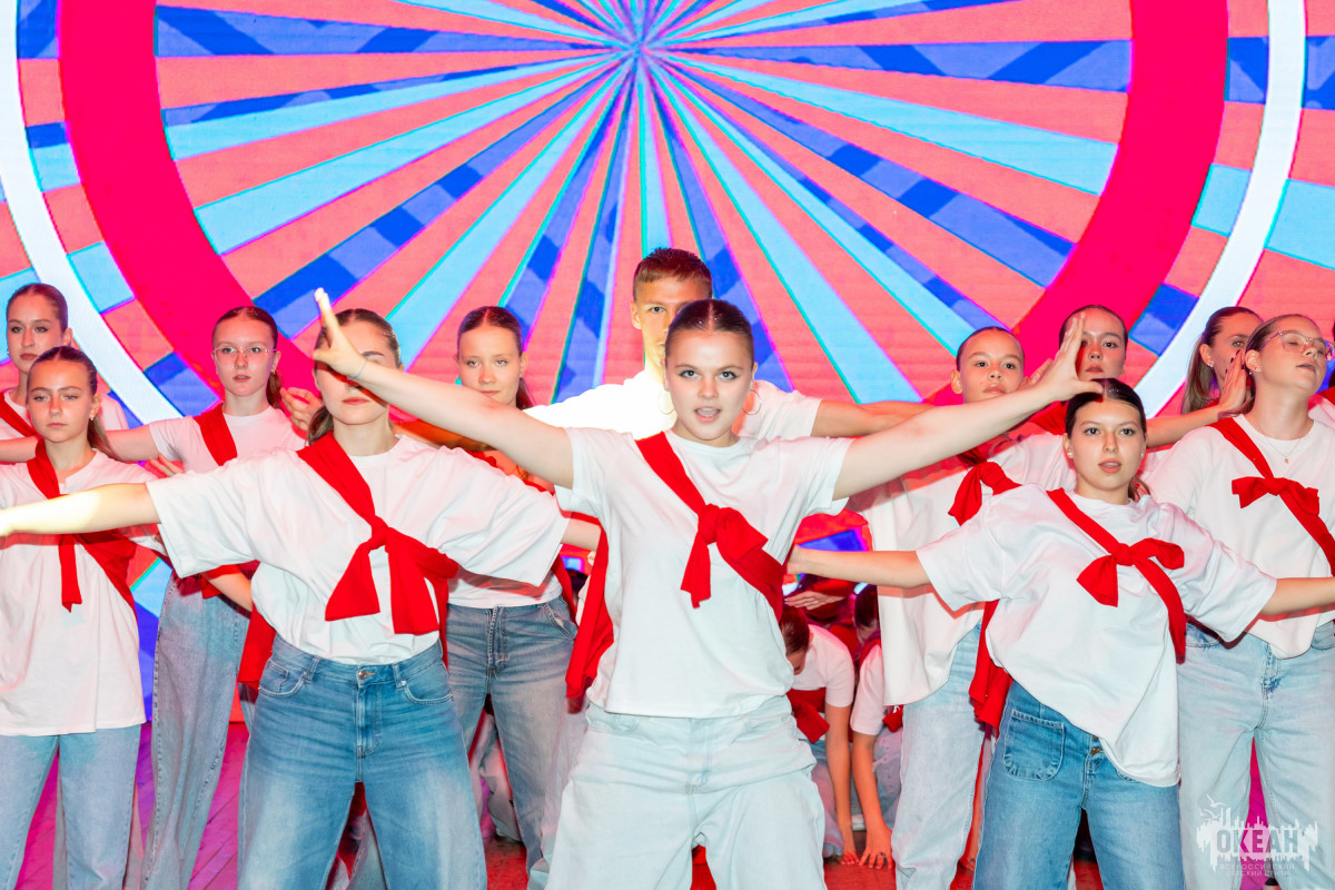 Танцевальный марафон «Энергия движения» объединил дружины «Парус» и «Тигрёнок»