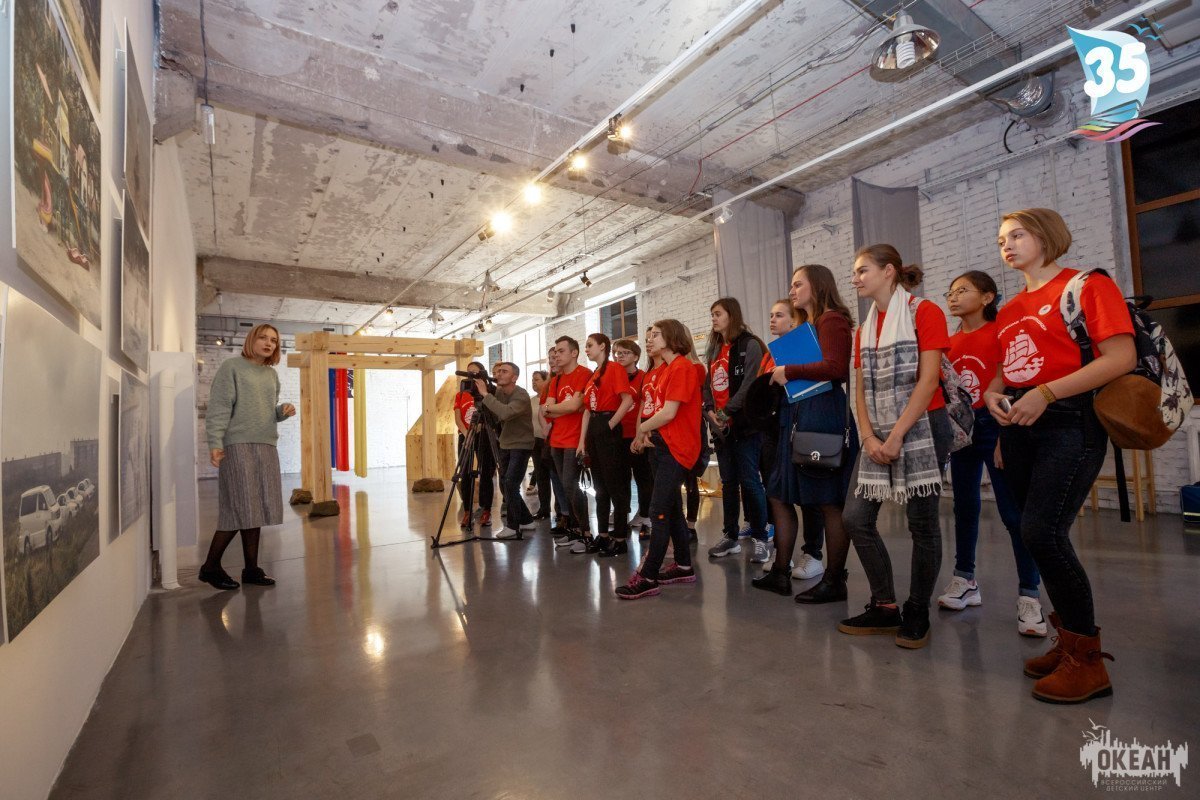 Океанцы посетили Центр современного искусства «Заря»